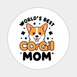 World's Best Corgi Mom Dog Owner Magnet